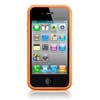 бампер iphone 4S/4, оранжевый